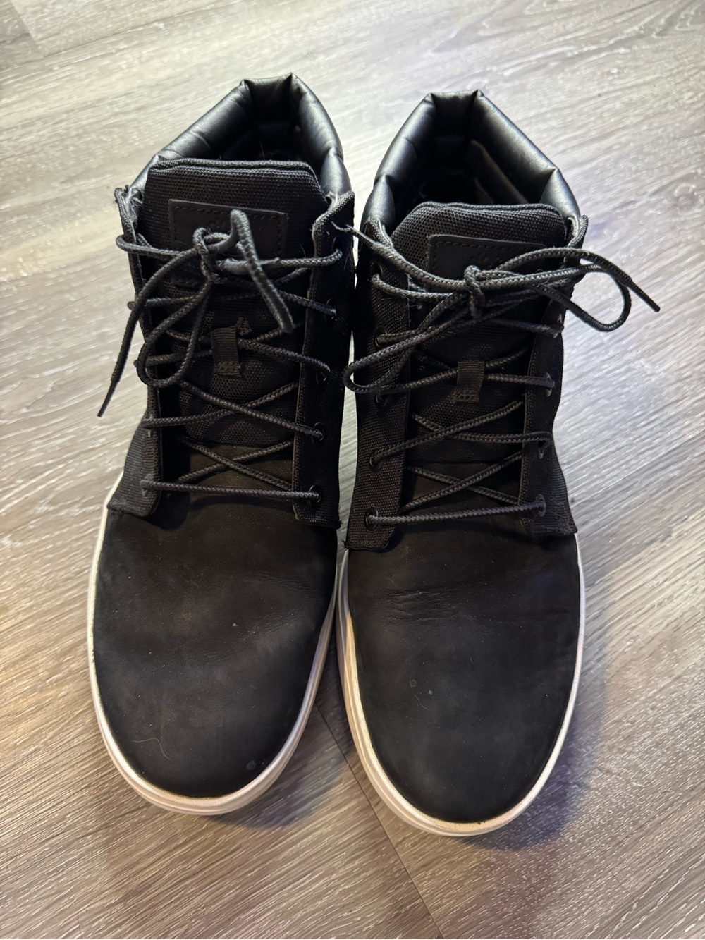 Timberland Davis Square Chukka Boots Black Mens Size 11 A1MIB Sneaker Boots